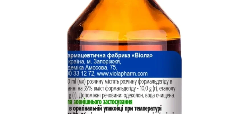 Формідрон: ефективний засіб від пітливості та неприємного запаху