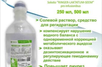 Розчин Рингера Лактат: застосування, переваги та особливості використання