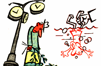 Як почуває себе людина, коли відчуває себе як у воду опущений?