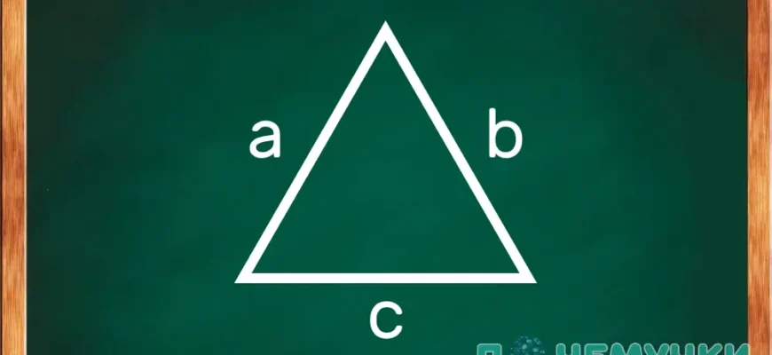 Як обчислити площу трикутника за трьома сторонами: простий алгоритм