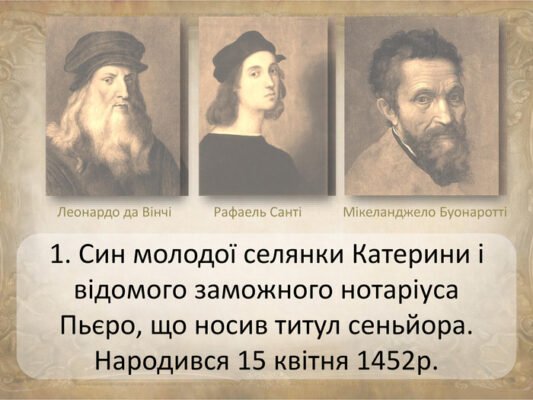 Хто з титанів Високого Відродження залишив свій слід в історії?