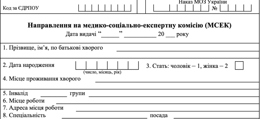Хто надає направлення на МСЕК: повний путівник для пацієнтів