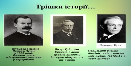 Відкриття вітамінів: історія та автори наукового прориву