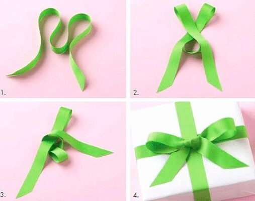 Як зробити бантик зі стрічки: докладна інструкція для початківців