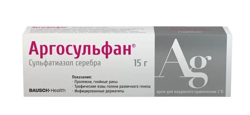Аргосульфан: Ефективний засіб для лікування ран та опіків