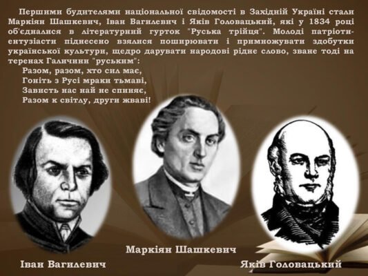 Дізнайтеся, хто був ключовими фігурами Руської трійці та їх вплив