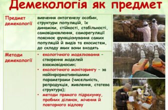 Методи демекологічних досліджень: огляд основних підходів і технік