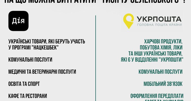 Як витратити тисячу Зеленського: найкращі ідеї та поради