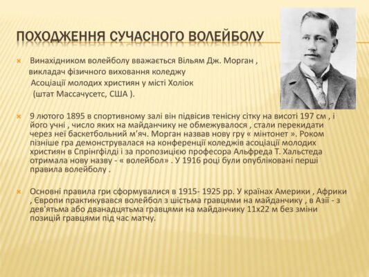 Хто вигадав гру волейбол: історія винаходу популярного спорту