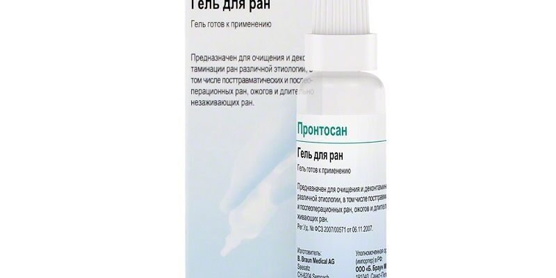 Пронтосан: ефективний засіб для очищення та лікування ран