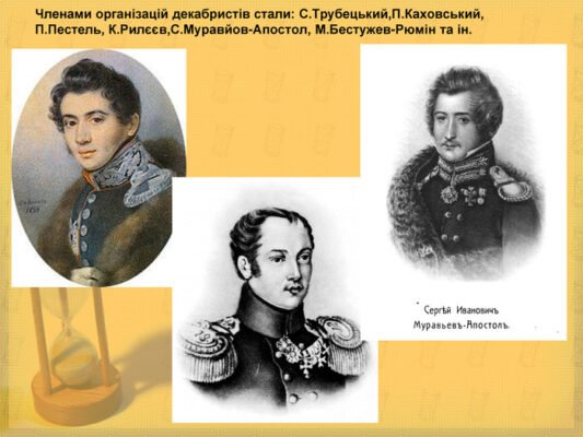 Хто очолив Південне товариство декабристів: детальний огляд