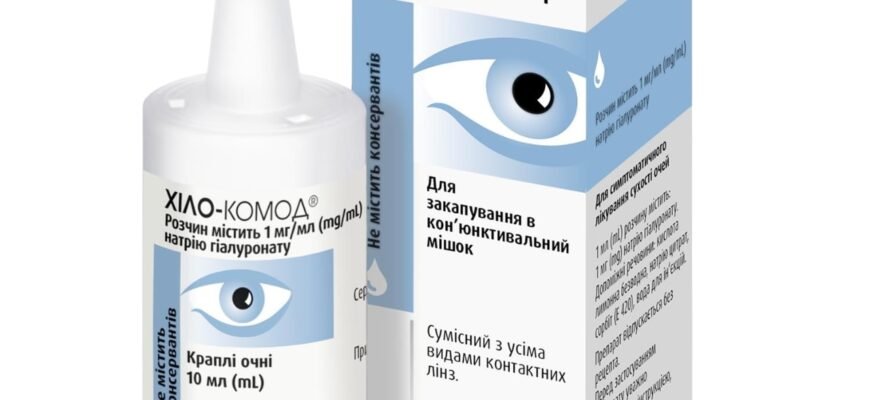 Краплі в очі: Обрати найкращі для здоров’я ваших очей