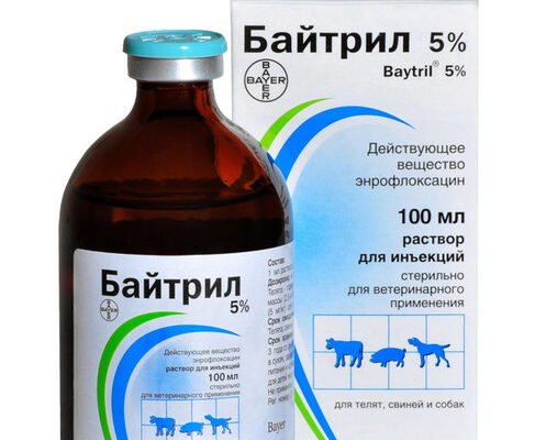 Байтрил: використання, ефективність та переваги у ветеринарії