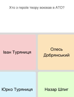 Хто з героїв твору воював в АТО? Дізнайтеся більше тут!