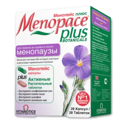 Менопейс Плюс: ваш надійний союзник під час менопаузи