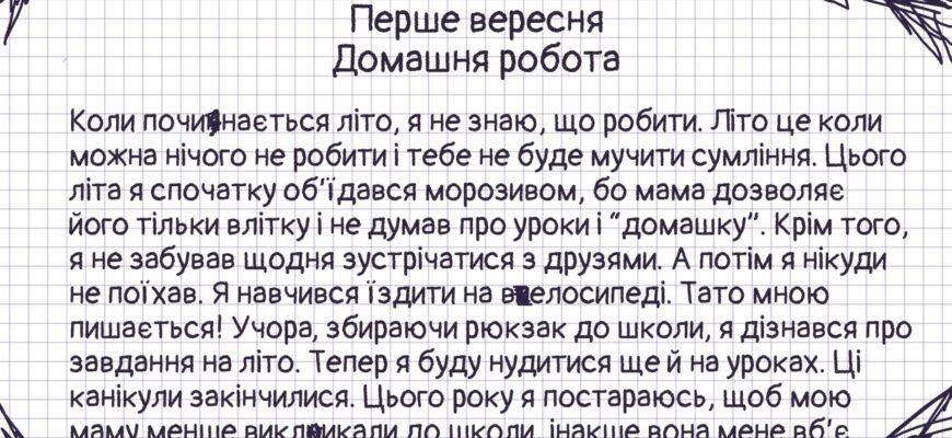 Як я провів літо: найяскравіші моменти та корисні поради для всіх Як я провів літо: найяскравіші моменти та корисні поради для всіх