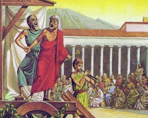 Хто грав у давньогрецькому театрі: актори, ролі та традиції сцени