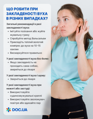 Що робити, коли заклало вухо: народні методи вирішення проблеми