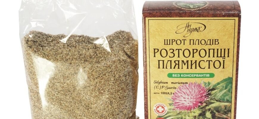 Розторопша шрот: корисні властивості та застосування для здоров’я