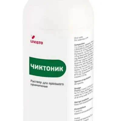 Чиктоник: як він підвищує продуктивність та здоров’я тварин