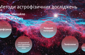 Методи астрофізичних досліджень: Огляд сучасних технологій і технік