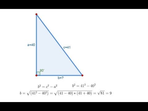 Як обчислити катет у прямокутному трикутнику: покроковий гід