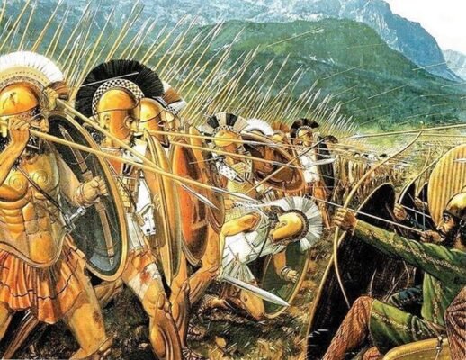 Хто очолював грецьке військо в Марафонській долині у битві?