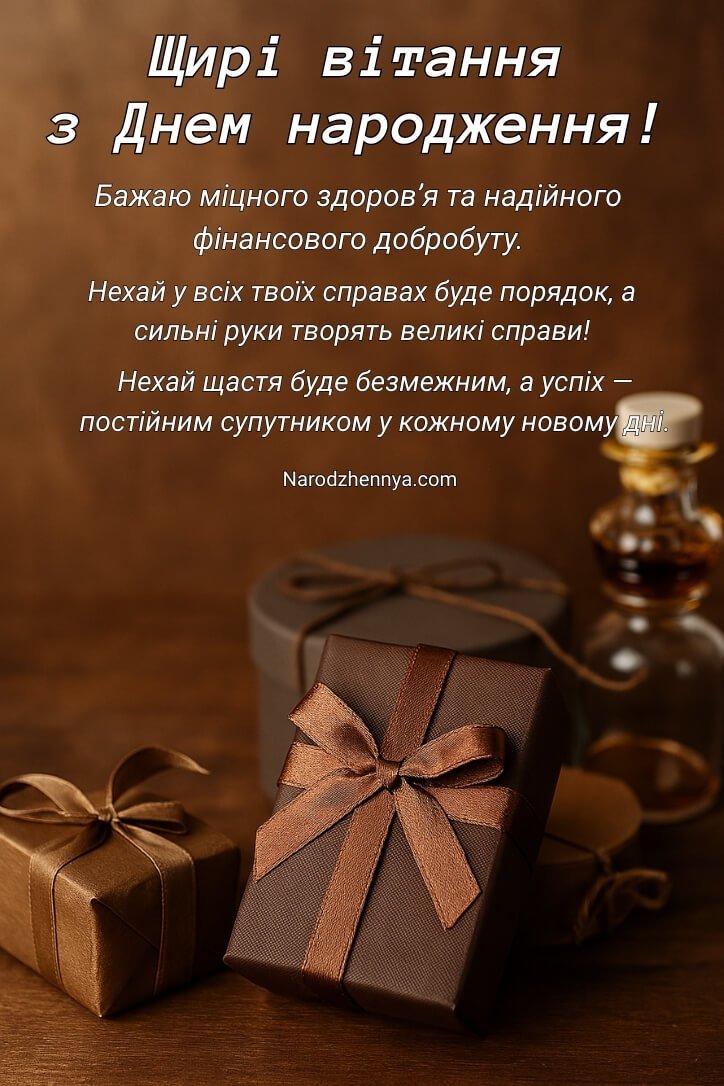 Щирі вітання з днем народження для чоловіка: ідеї та поради