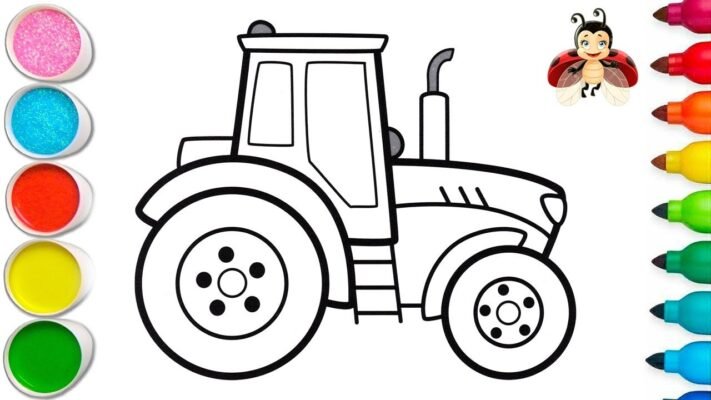 Як малювати трактори: поради, техніки та ідеї для початківців