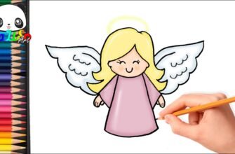 Як намалювати ангелочка: покрокова інструкція для початківців