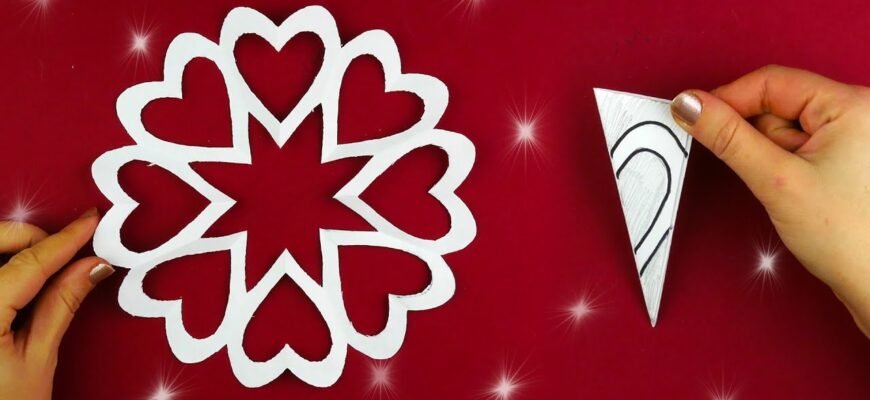 Як легко зробити красиві сніжинки з паперу А4: покрокова інструкція