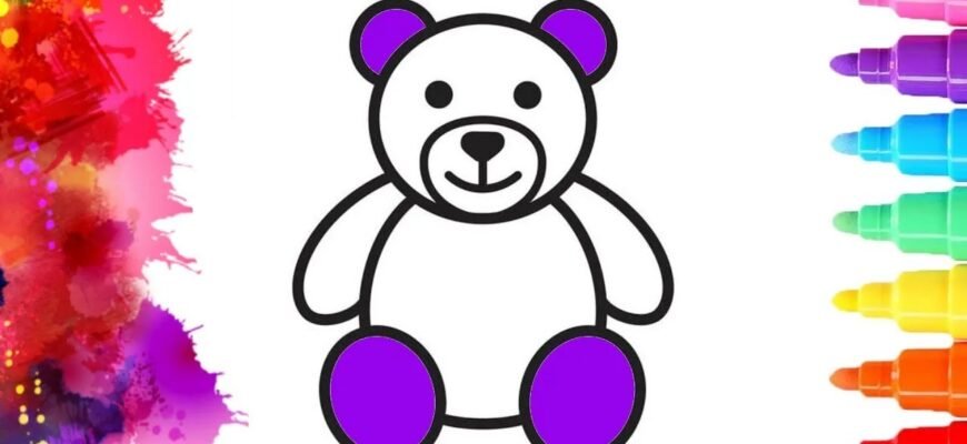Як малюється ведмідь: покроковий гід для початківців художників