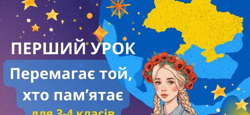 Перший урок 2024: перемагає той, хто пам’ятає – нові знання для всіх!