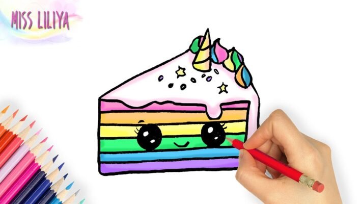 Як намалювати тортик: покрокова інструкція для початківців художників