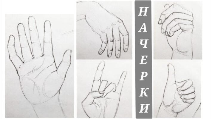 Як намалювати руки: покроковий гайд для початківців художників