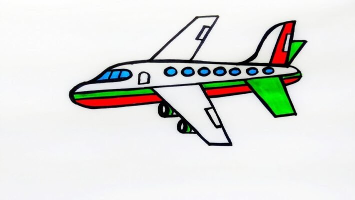 Малювання літака: покрокова інструкція для початківців і профі