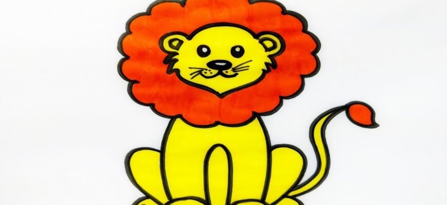 Як намалювати лева: покроковий гід для початківців художників