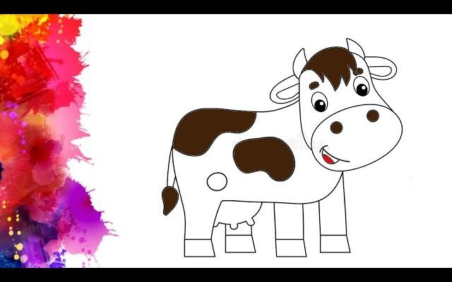Як намалювати корову: покрокова інструкція для початківців художників Як намалювати корову: покрокова інструкція для початківців художників