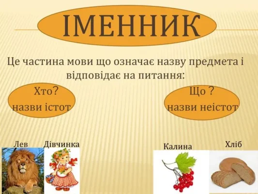 Що таке іменники: основи використання та визначення терміна