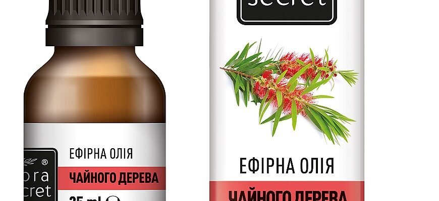 Ефірна олія чайного дерева: корисні властивості та застосування