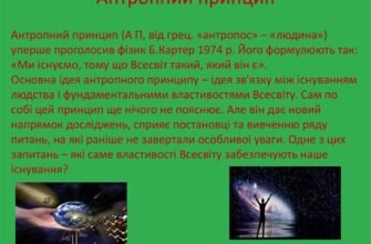 Хто вперше проголосив антропний принцип у науці та філософії?