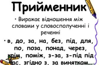Що таке прийменник: визначення, функції та приклади в українській мові