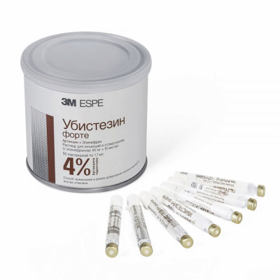 Убистезин: оптимальне знеболювальне для стоматологічних процедур