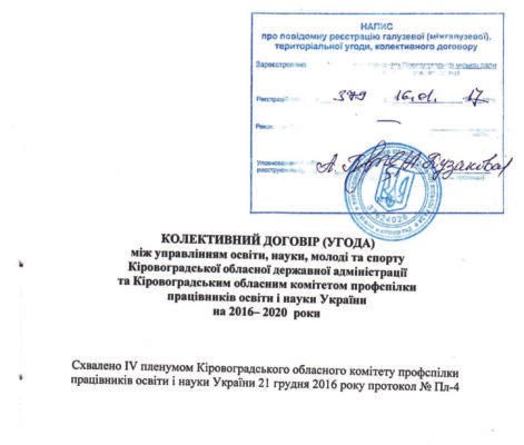 Зміни до колективного договору 2024: зразок та ключові оновлення