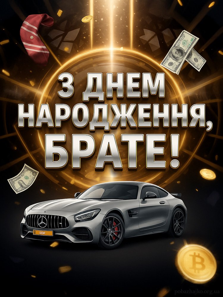 Привітання З Днем народження Брату