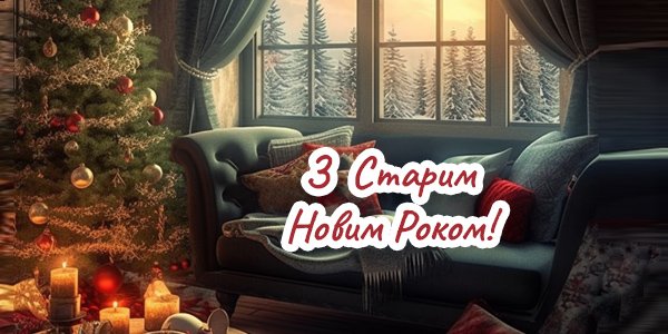 Привітання зі Старим Новим Роком 2026: Листівки та Прозові Тексти