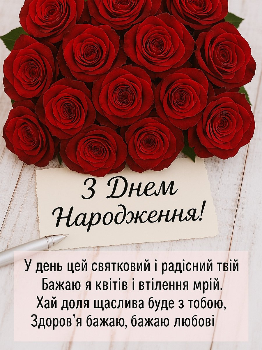 Квіткове привітання