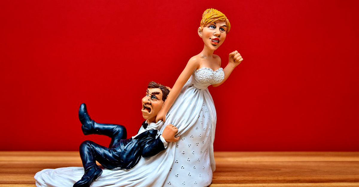 Весела картинка з річницею весілля