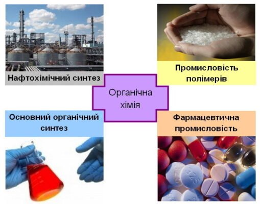 Які продукти утворюються при горінні органічних речовин?