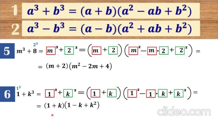 Що таке різниця кубів: формула та застосування в алгебрі